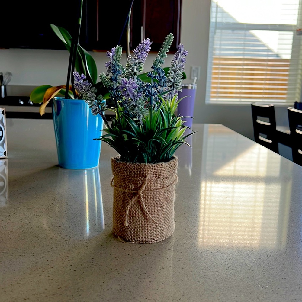 Artificial Lavender Plant